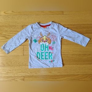 Nickelodeon Paw Patrol Gray Long Sleeve T-shirt, 2T